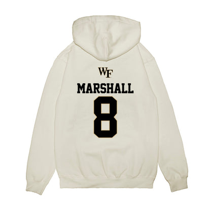 Wake Forest - NCAA Baseball : Brady Marshall - USA Premium Hooded Sweatshirt-1