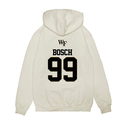 Wake Forest - NCAA Baseball : Ryan Bosch - USA Premium Hooded Sweatshirt-1