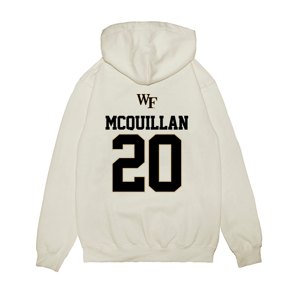 Wake Forest - NCAA Baseball : TJ McQuillan - USA Premium Hooded Sweatshirt-1