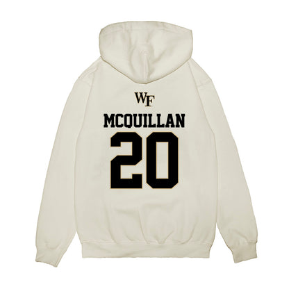 Wake Forest - NCAA Baseball : TJ McQuillan - USA Premium Hooded Sweatshirt-1