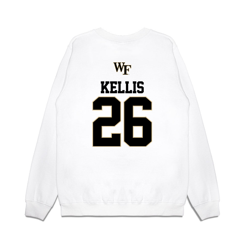 Wake Forest - NCAA Baseball : Daniel Kellis - USA Premium Crewneck Sweatshirt-1