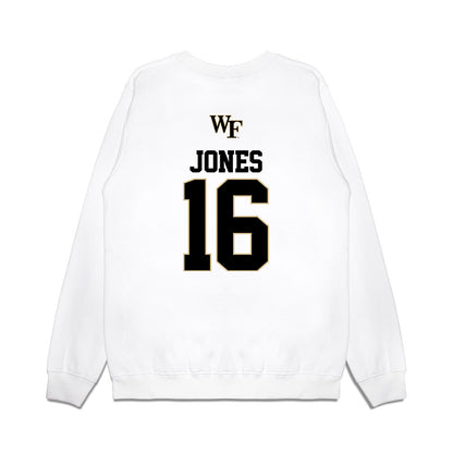 Wake Forest - NCAA Baseball : Evan Jones - USA Premium Crewneck Sweatshirt-1