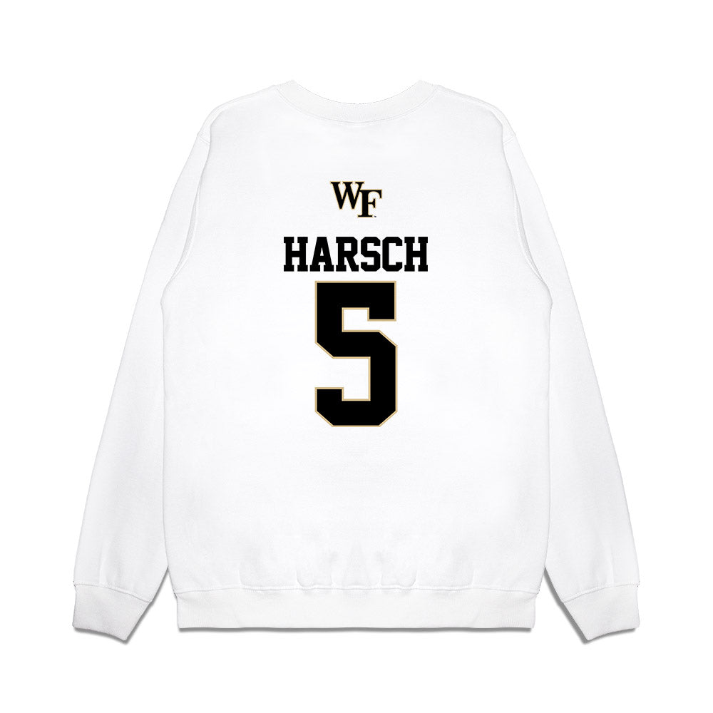 Wake Forest - NCAA Baseball : Marcelo Harsch - USA Premium Crewneck Sweatshirt-1