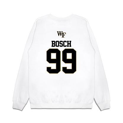 Wake Forest - NCAA Baseball : Ryan Bosch - USA Premium Crewneck Sweatshirt-1