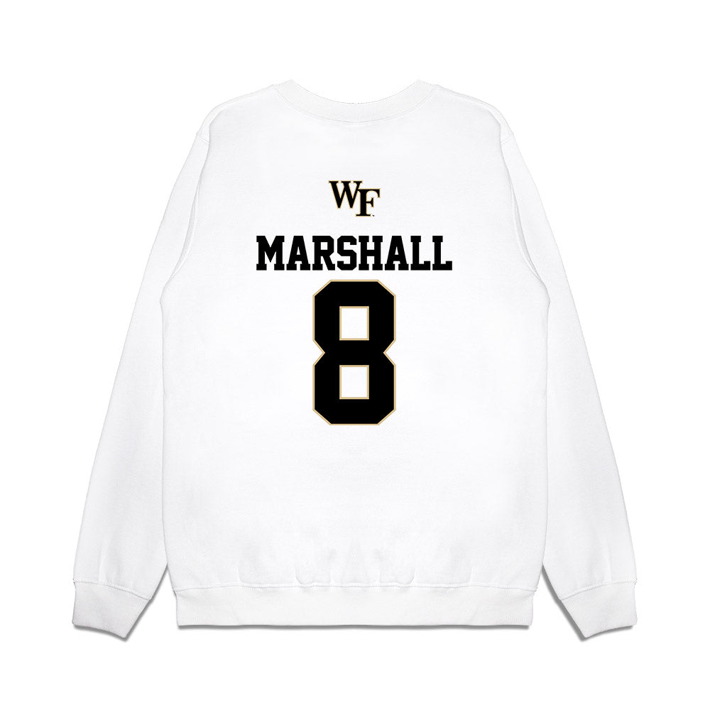 Wake Forest - NCAA Baseball : Brady Marshall - USA Premium Crewneck Sweatshirt-1