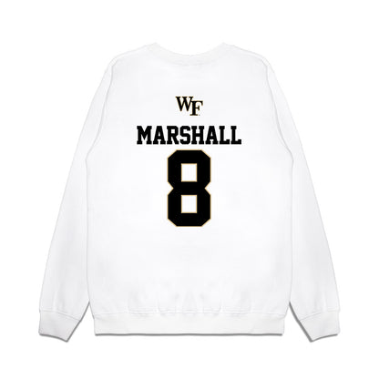 Wake Forest - NCAA Baseball : Brady Marshall - USA Premium Crewneck Sweatshirt-1
