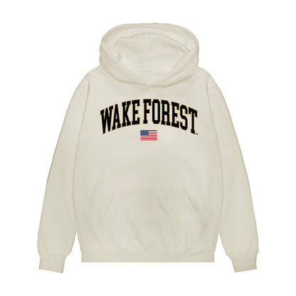 Wake Forest - NCAA Baseball : Logan D'Amico - USA Premium Hooded Sweatshirt-0