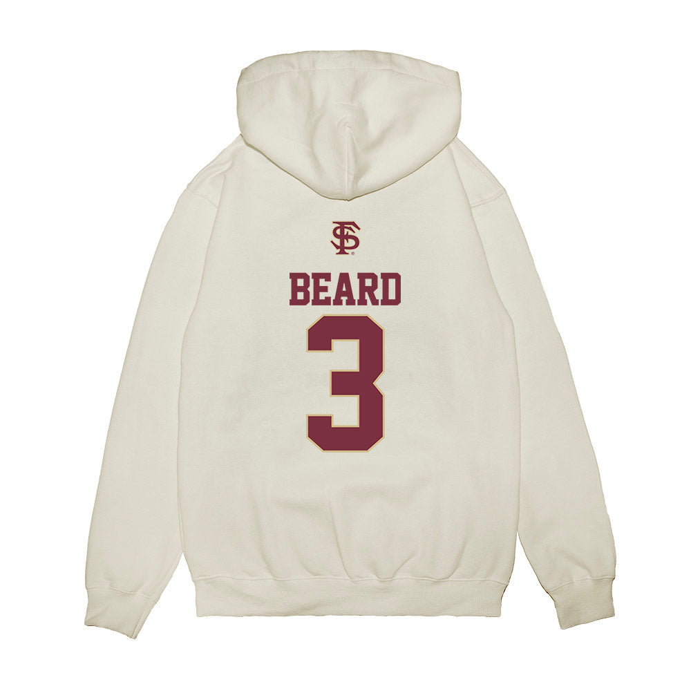 FSU - NCAA Baseball : Trey Beard - USA Premium Hooded Sweatshirt-1