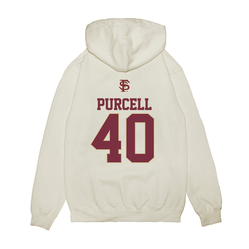 FSU - NCAA Baseball : Brodie Purcell - USA Premium Hooded Sweatshirt-1