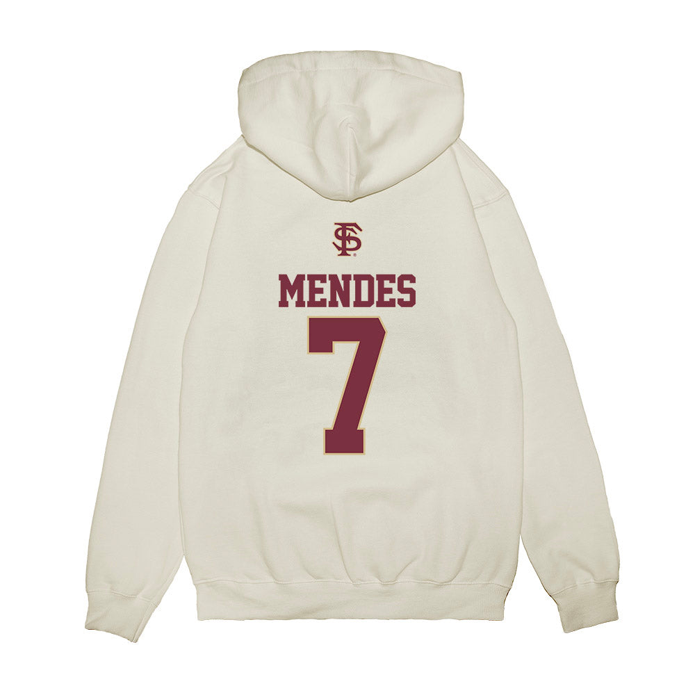 FSU - NCAA Baseball : Wes Mendes - USA Premium Hooded Sweatshirt-1