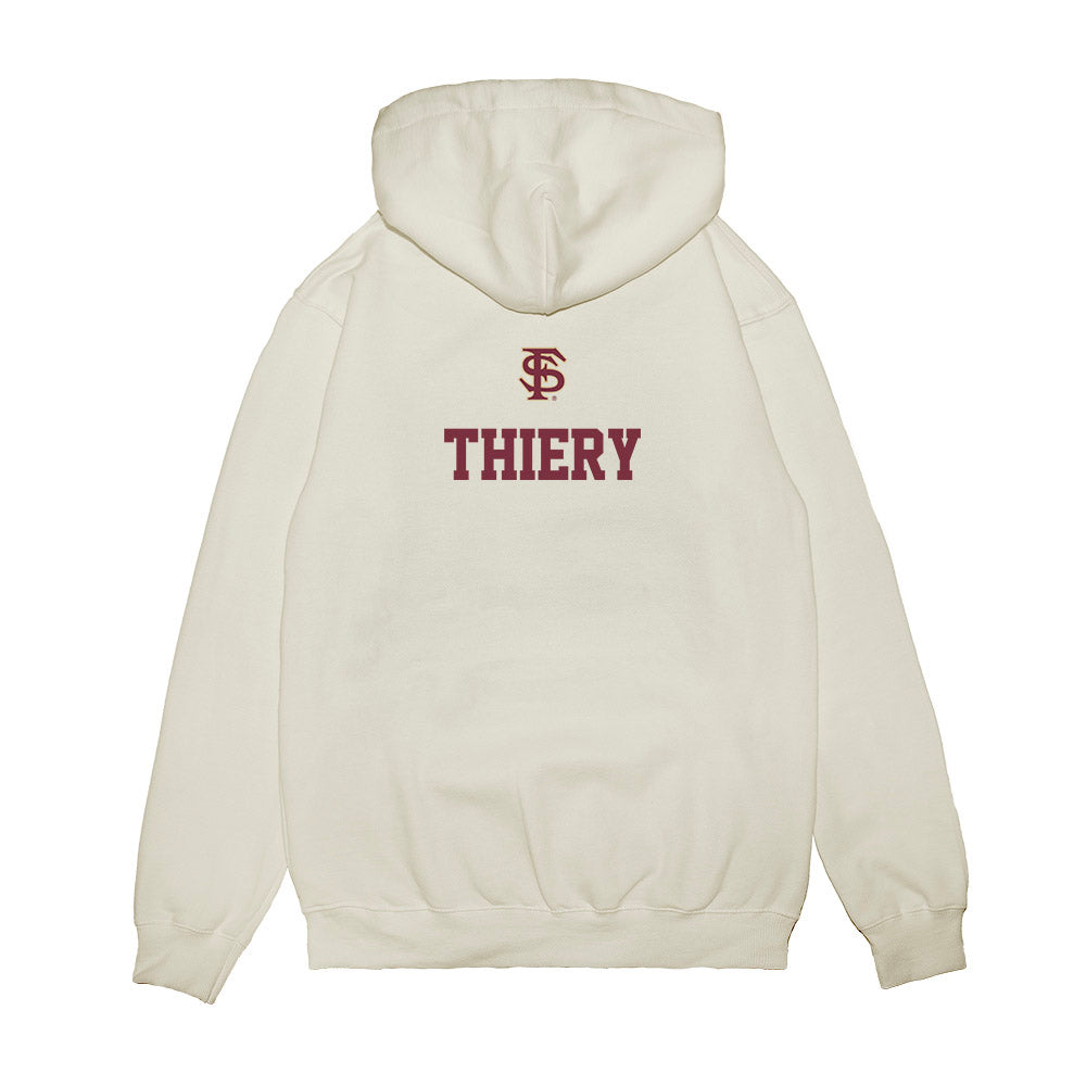 FSU - NCAA Baseball : Donovan Thiery - USA Premium Hooded Sweatshirt-1