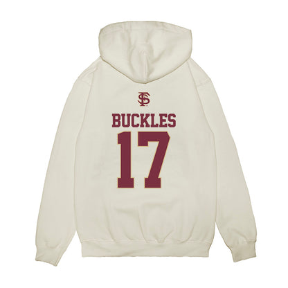 FSU - NCAA Baseball : Charlie Buckles - USA Premium Hooded Sweatshirt-1