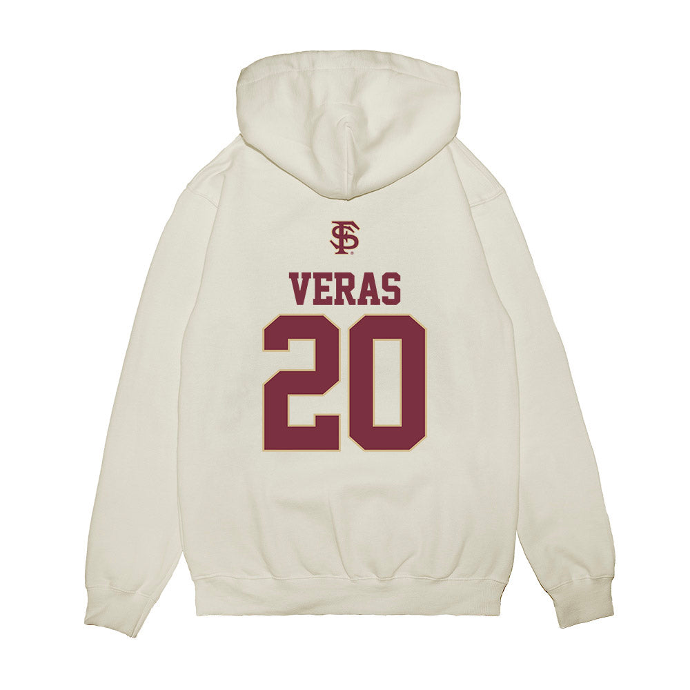 FSU - NCAA Baseball : Genson Veras - USA Premium Hooded Sweatshirt-1