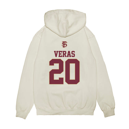 FSU - NCAA Baseball : Genson Veras - USA Premium Hooded Sweatshirt-1