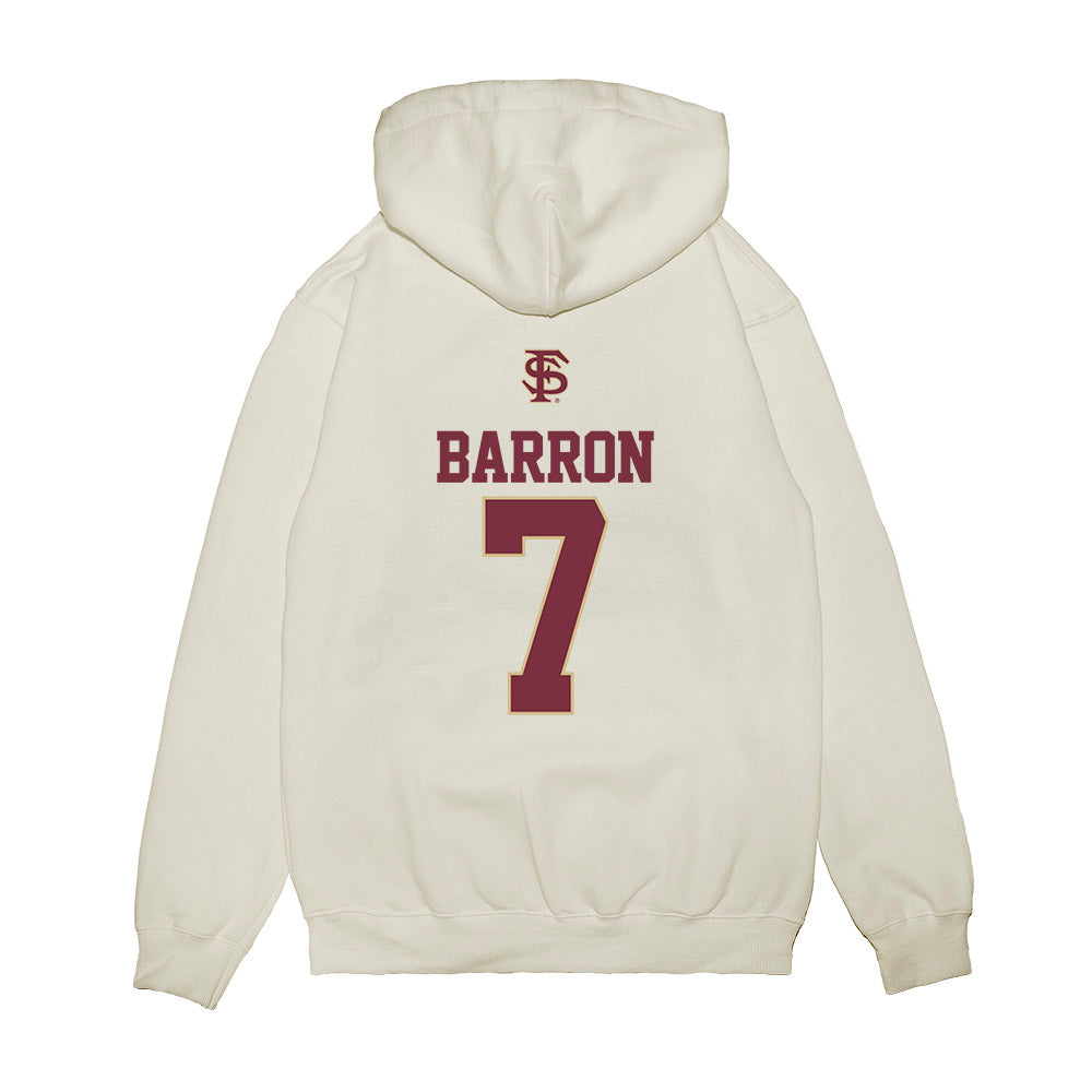 FSU - NCAA Baseball : Nick Barron - USA Premium Hooded Sweatshirt-1