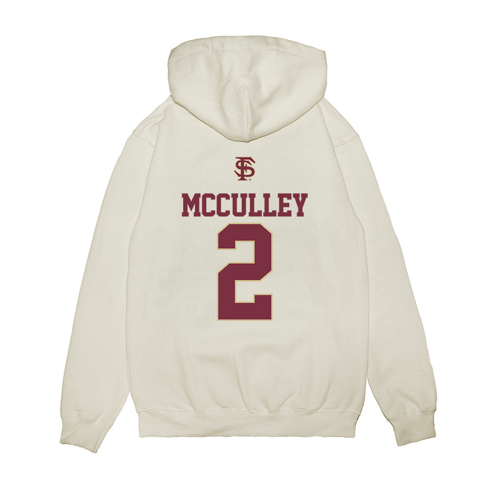 FSU - NCAA Baseball : Carter McCulley - USA Premium Hooded Sweatshirt-1
