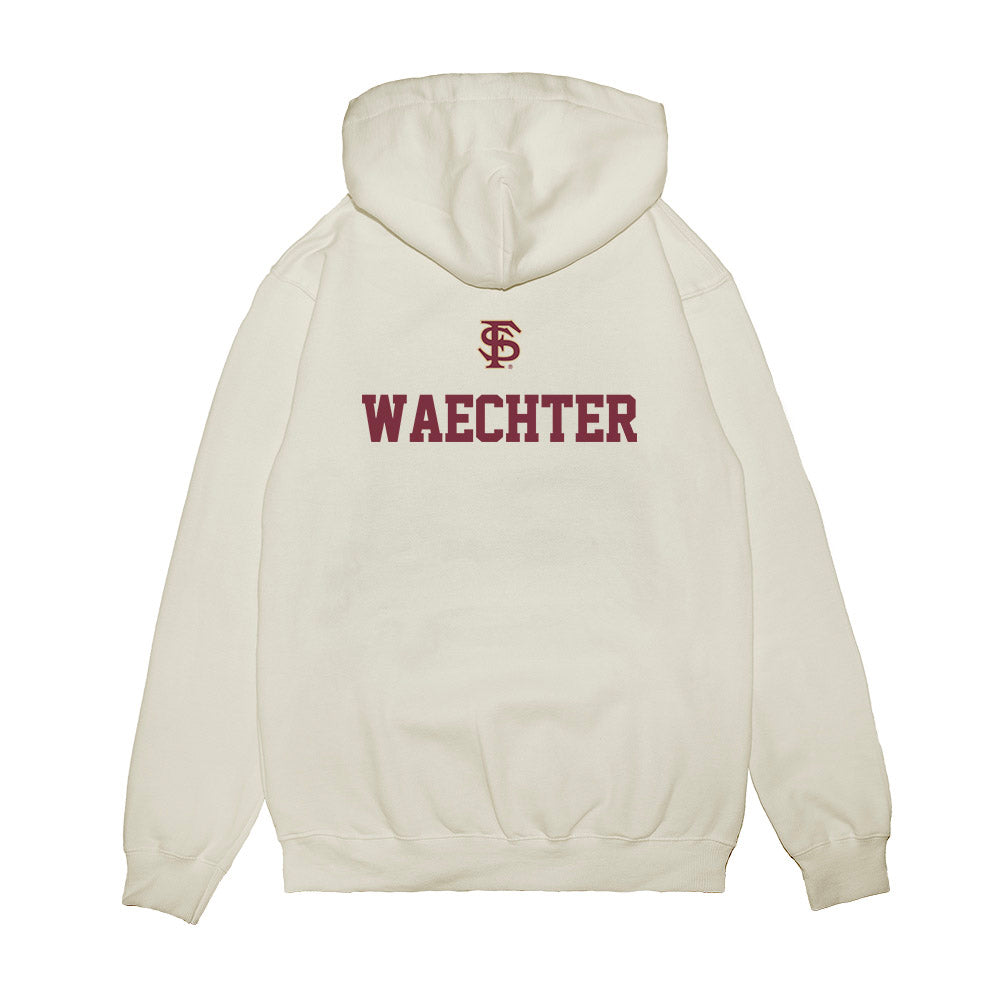 FSU - NCAA Baseball : Kaden Waechter - USA Premium Hooded Sweatshirt-1