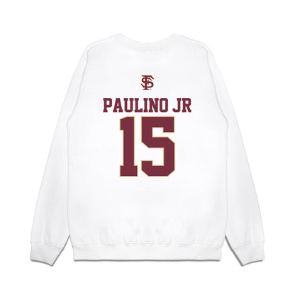 FSU - NCAA Baseball : Kelvyn Paulino Jr - USA Premium Crewneck Sweatshirt-1