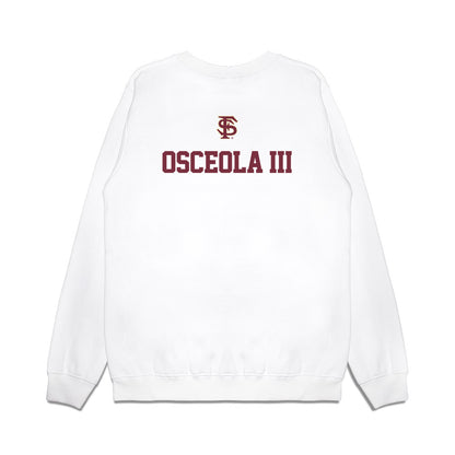 FSU - NCAA Baseball : OB Osceola III - USA Premium Crewneck Sweatshirt-1