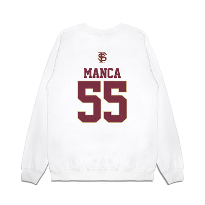 FSU - NCAA Baseball : Payton Manca - USA Premium Crewneck Sweatshirt-1