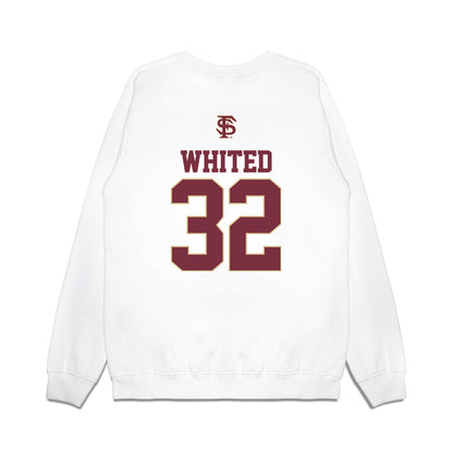 FSU - NCAA Baseball : Cooper Whited - USA Premium Crewneck Sweatshirt-1
