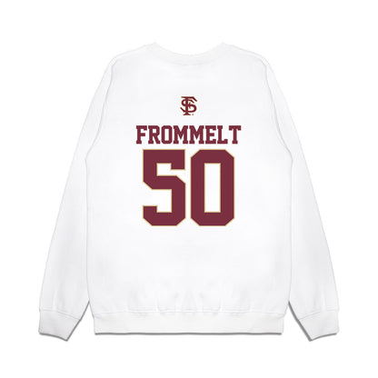FSU - NCAA Baseball : Kaden Frommelt - USA Premium Crewneck Sweatshirt-1