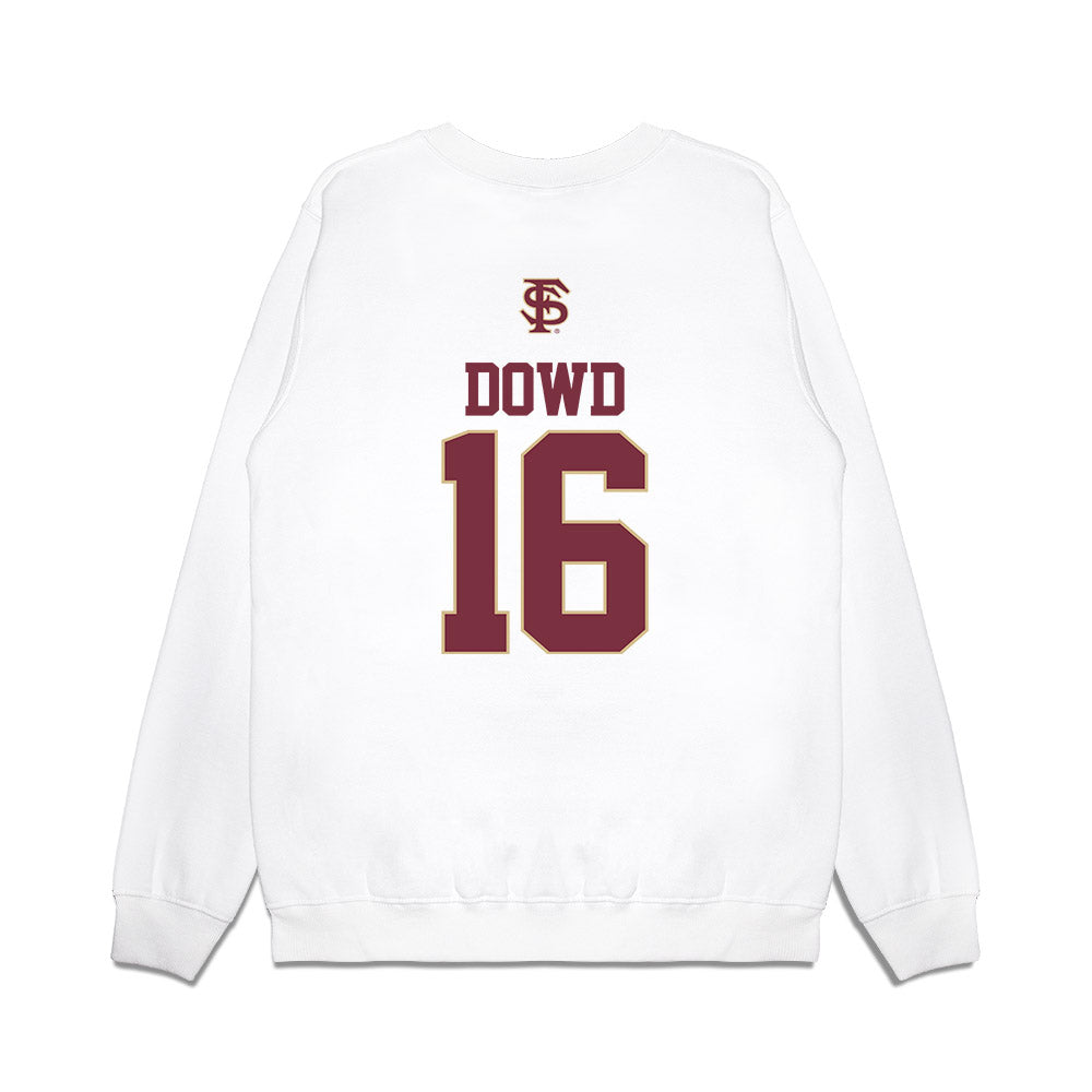 FSU - NCAA Baseball : Brayden Dowd - USA Premium Crewneck Sweatshirt-1
