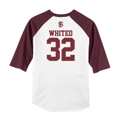 FSU - NCAA Baseball : Cooper Whited - USA Raglan Shirt-1