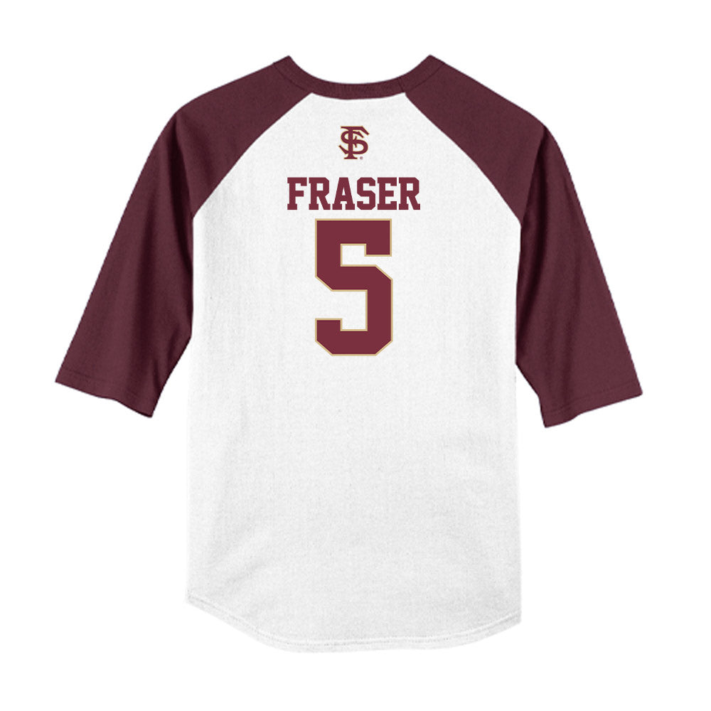FSU - NCAA Baseball : Gabe Fraser - USA Raglan Shirt-1