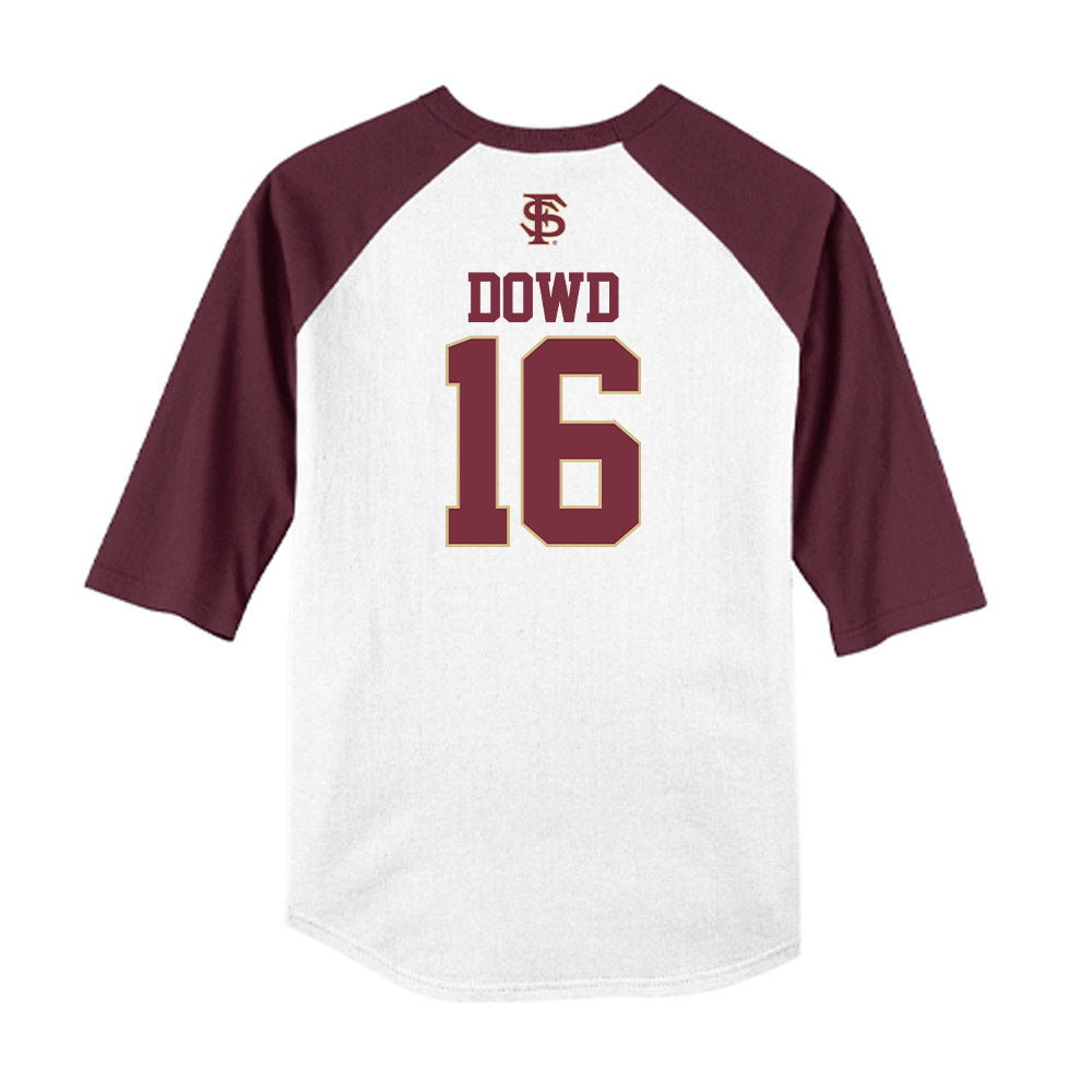 FSU - NCAA Baseball : Brayden Dowd - USA Raglan Shirt-1