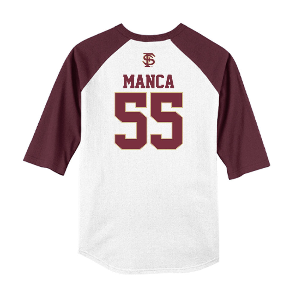 FSU - NCAA Baseball : Payton Manca - USA Raglan Shirt-1