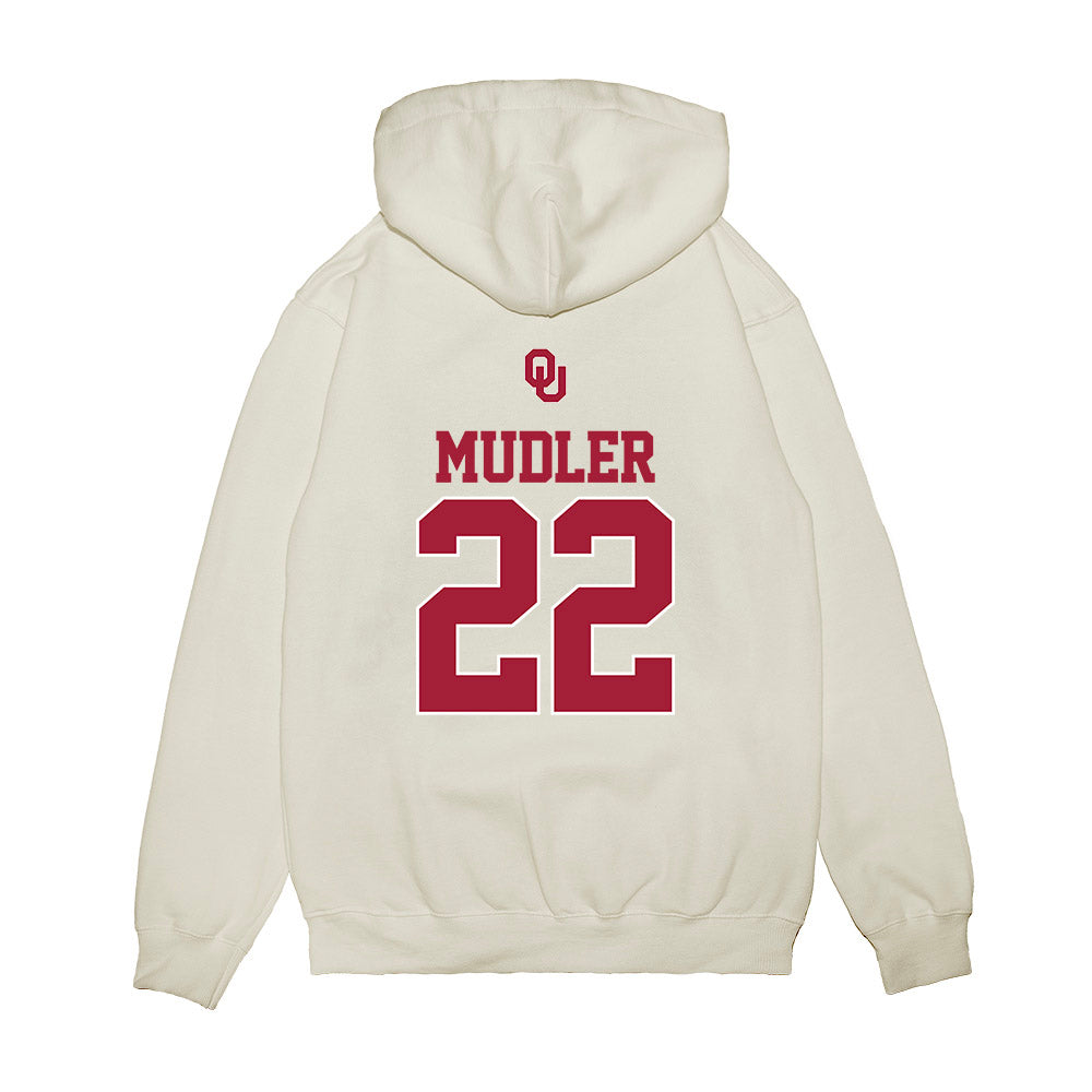 Oklahoma - NCAA Baseball : Scott Mudler - USA Premium Hooded Sweatshirt-1