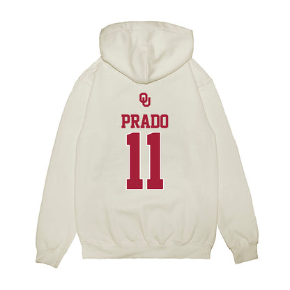 Oklahoma - NCAA Baseball : Gerardo Prado - USA Premium Hooded Sweatshirt-1