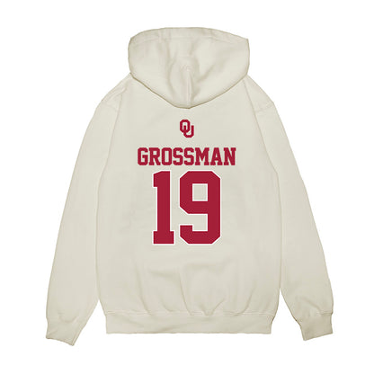 Oklahoma - NCAA Baseball : Jaxon Grossman - USA Premium Hooded Sweatshirt-1