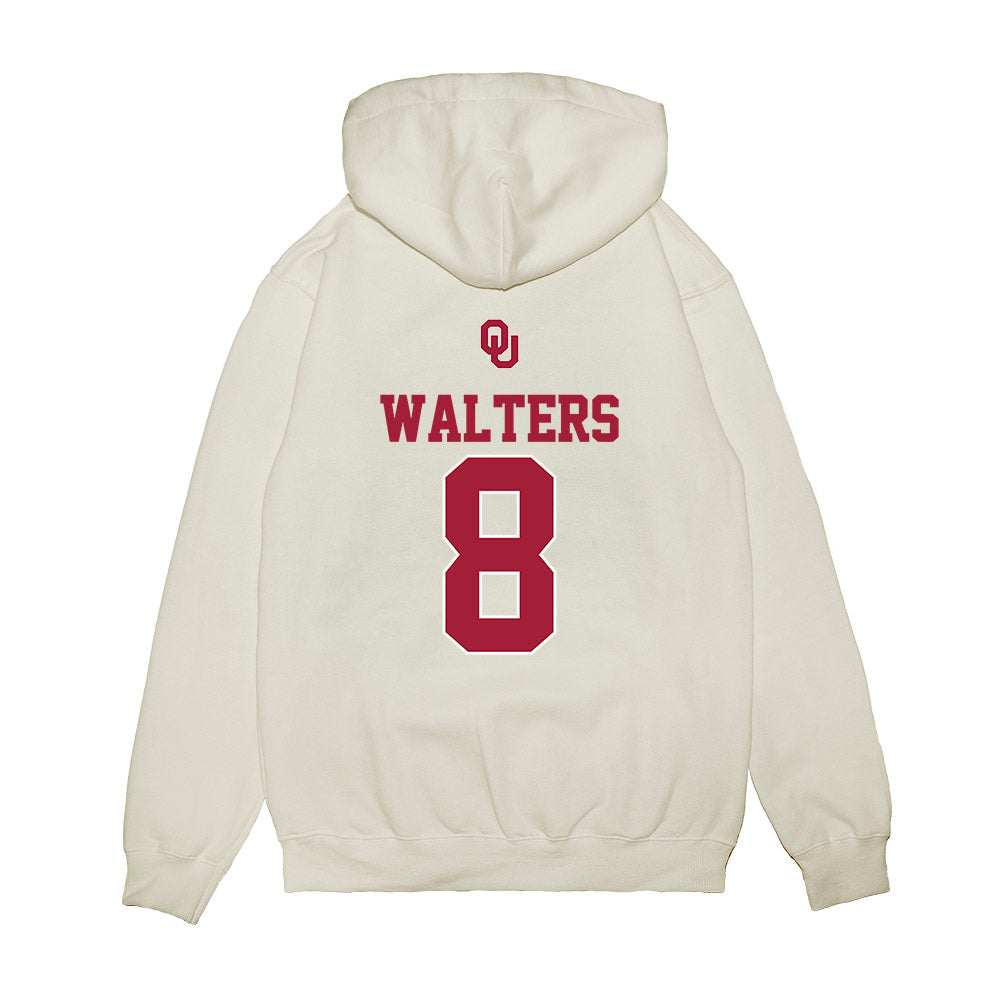 Oklahoma - NCAA Baseball : Uriah Walters - USA Premium Hooded Sweatshirt-1