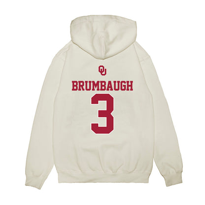 Oklahoma - NCAA Baseball : Cayden Brumbaugh - USA Premium Hooded Sweatshirt-1