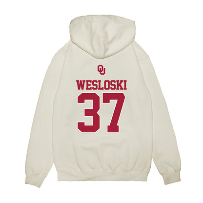 Oklahoma - NCAA Baseball : Nick Wesloski - USA Premium Hooded Sweatshirt-1