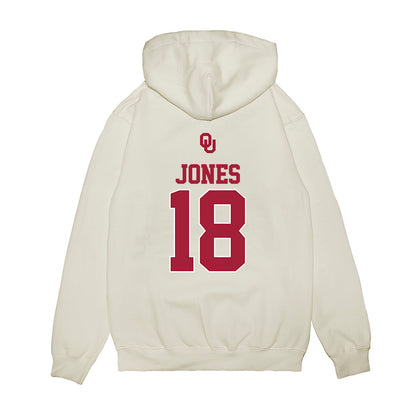 Oklahoma - NCAA Baseball : Gavyn Jones - USA Premium Hooded Sweatshirt-1