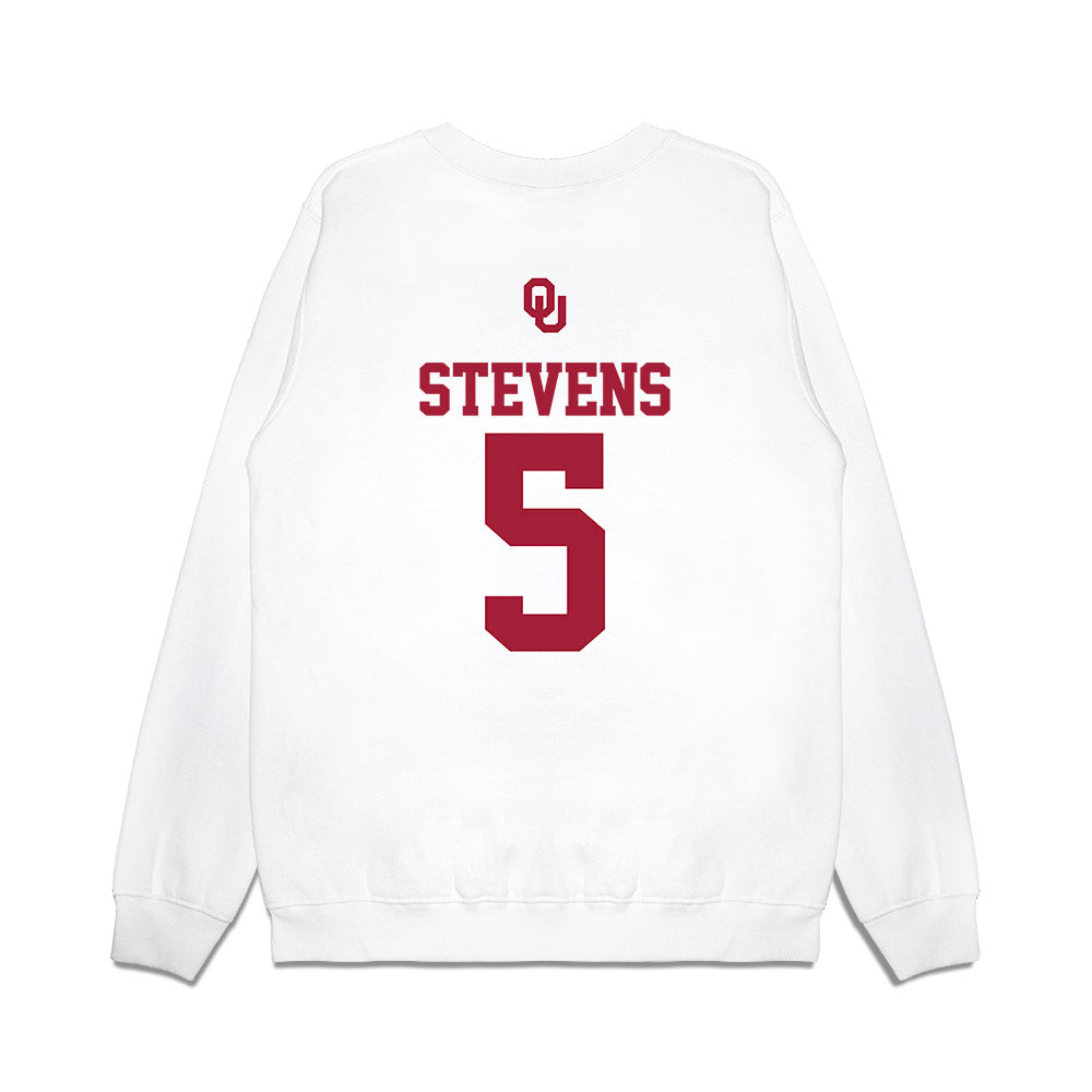 Oklahoma - NCAA Baseball : Nolan Stevens - USA Premium Crewneck Sweatshirt-1