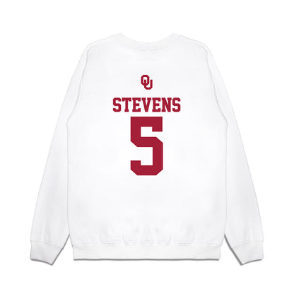 Oklahoma - NCAA Baseball : Nolan Stevens - USA Premium Crewneck Sweatshirt-1