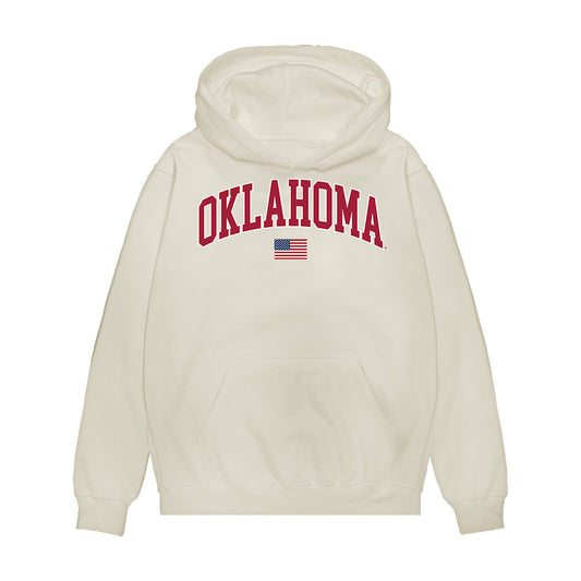 Oklahoma - NCAA Baseball : ANTHONY DEL ANGEL - USA Premium Hooded Sweatshirt-0
