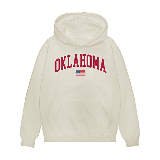 Oklahoma - NCAA Baseball : Jenker Diprediaz Romero - USA Premium Hooded Sweatshirt-0