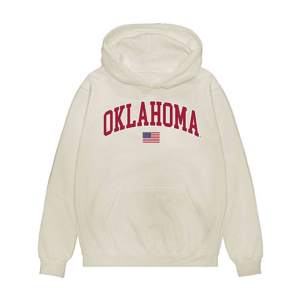 Oklahoma - NCAA Baseball : Jason Walk - USA Premium Hooded Sweatshirt-0