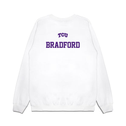 TCU - NCAA Baseball : Ryan Bradford - USA Raglan Premium Crewneck Sweatshirt-1
