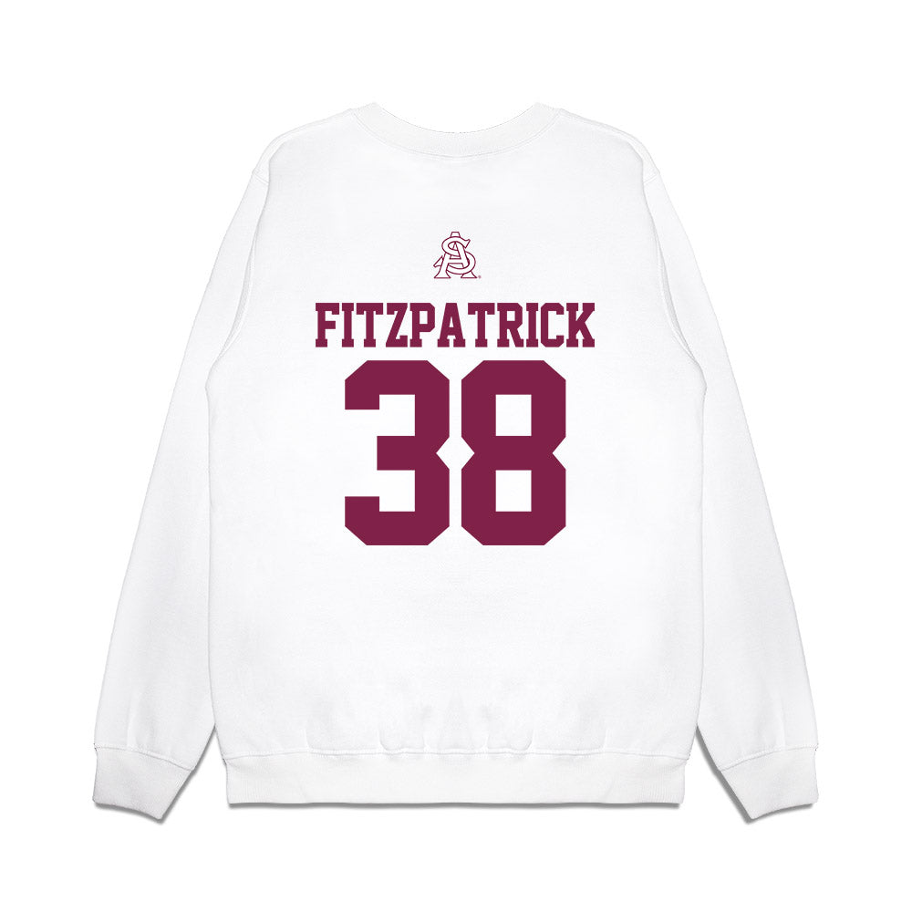 Arizona State - NCAA Baseball : Sean Fitzpatrick - USA Raglan Premium Crewneck Sweatshirt-1