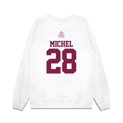 Arizona State - NCAA Baseball : Garrett Michel - USA Raglan Premium Crewneck Sweatshirt-1