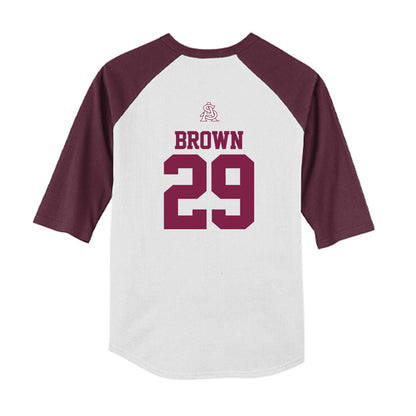 Arizona State - NCAA Baseball : Tommy Brown - USA Raglan Youth Raglan T-Shirt-1
