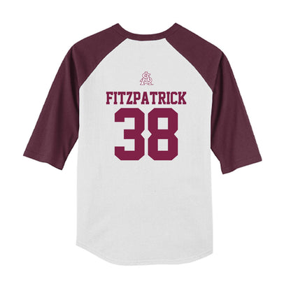 Arizona State - NCAA Baseball : Sean Fitzpatrick - USA Raglan Youth Raglan T-Shirt-1