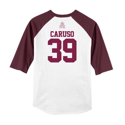 Arizona State - NCAA Baseball : Ryan Caruso - USA Raglan Raglan Shirt-1