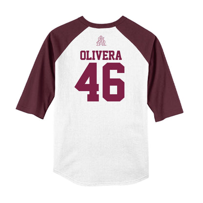 Arizona State - NCAA Baseball : Brandon Olivera - USA Raglan Raglan Shirt-1